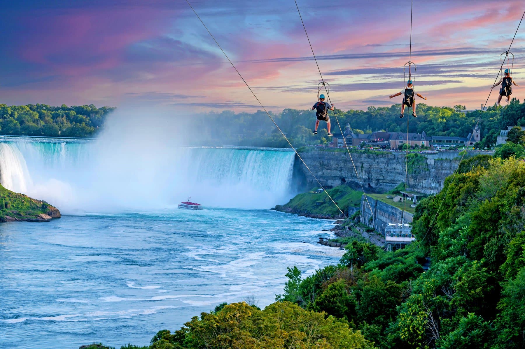 Zipline to the Falls